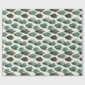 Weihnachtsbaumumhüllungspapier im Grünen Geschenkpapier (Flach)