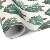 Weihnachtsbaumumhüllungspapier im Grünen Geschenkpapier (Rolleneckpunkt)