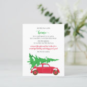 Weihnachtsbaumwagen im Haushalt Wir haben die Weih (Stehend Vorderseite)