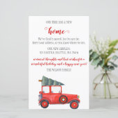 Weihnachtsbaumwagen im Haushalt Wir haben die Weih (Stehend Vorderseite)