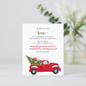 Weihnachtsbaumwagen im Haushalt Wir haben die Weih (Stehend Vorderseite)