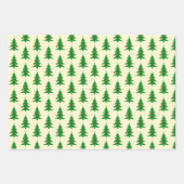 Weihnachtsbaumwald Geschenkpapier Set (Vorderseite 2)