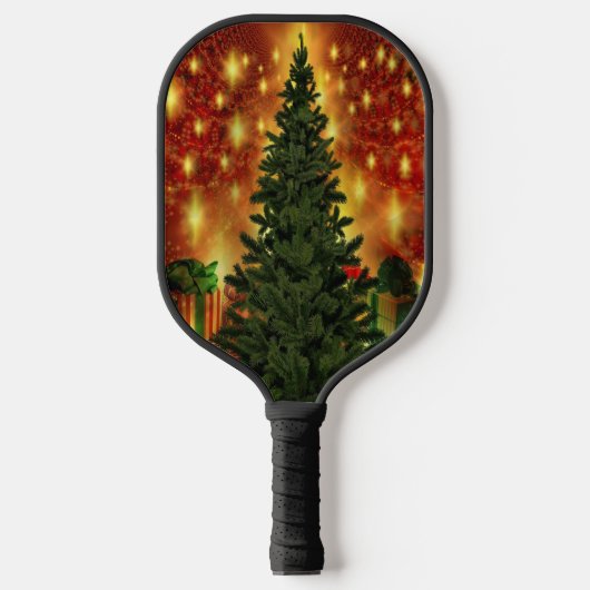 Weihnachtsbaumwand Pickleball Schläger (Vorderseite)