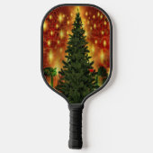 Weihnachtsbaumwand Pickleball Schläger (Rückseite)