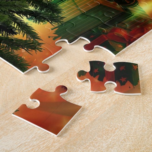 Weihnachtsbaumwand Puzzle (Seite)
