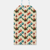 Weihnachtsbaumwrapping Paper Geschenkanhänger (Vorderseite)