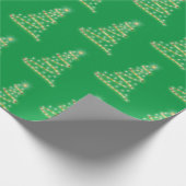 Weihnachtsbaumwrapping Paper Geschenkpapier (Ecke)