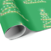 Weihnachtsbaumwrapping Paper Geschenkpapier (Rolleneckpunkt)