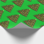 Weihnachtsbaumwrapping Paper Geschenkpapier (Ecke)