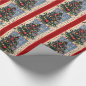 Weihnachtsbaumwrapping Paper Geschenkpapier (Ecke)