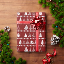 Weihnachtsbaumwrapping Paper