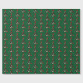 Weihnachtsbaumwrapping Paper Geschenkpapier (Flach)