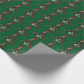 Weihnachtsbaumwrapping Paper Geschenkpapier (Ecke)