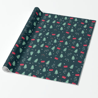 Weihnachtsbaumwrapping Paper Geschenkpapier