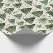 Weihnachtsbaumwrapping Paper Geschenkpapier (Ecke)