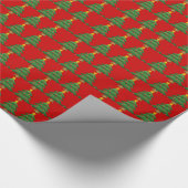 Weihnachtsbaumwrapping Paper Geschenkpapier (Ecke)