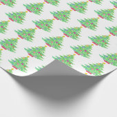 Weihnachtsbaumwrapping Paper Geschenkpapier (Ecke)