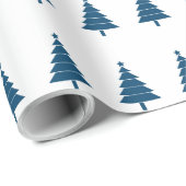 Weihnachtsbaumwrapping Paper Geschenkpapier (Rolleneckpunkt)