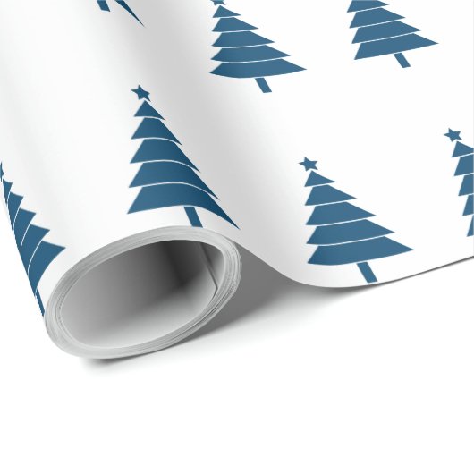 Weihnachtsbaumwrapping Paper Geschenkpapier (Rolleneckpunkt)