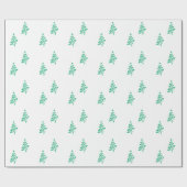 Weihnachtsbaumwrapping Paper Geschenkpapier (Flach)