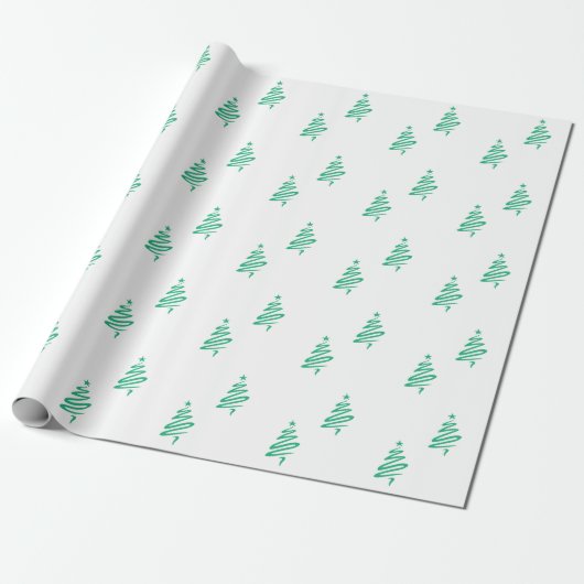 Weihnachtsbaumwrapping Paper Geschenkpapier (Ungerollt)