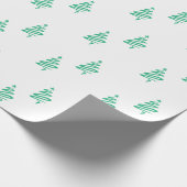 Weihnachtsbaumwrapping Paper Geschenkpapier (Ecke)