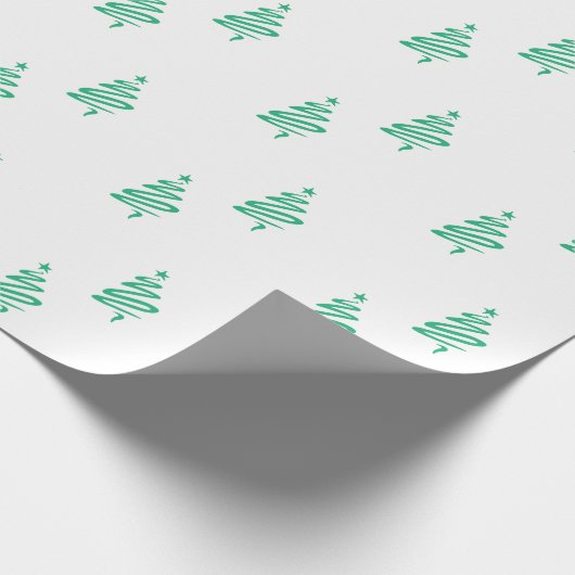 Weihnachtsbaumwrapping Paper Geschenkpapier (Ecke)