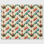 Weihnachtsbaumwrapping Paper Geschenkpapier (Flach)