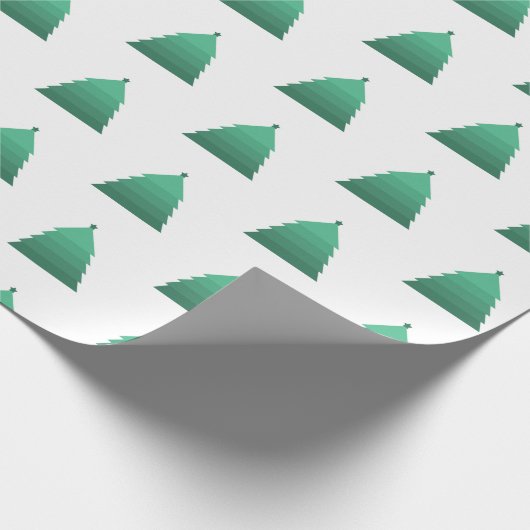 Weihnachtsbaumwrapping Paper Geschenkpapier (Ecke)