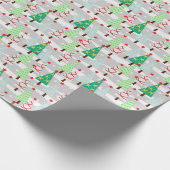 Weihnachtsbaumwrapping Paper Geschenkpapier (Ecke)