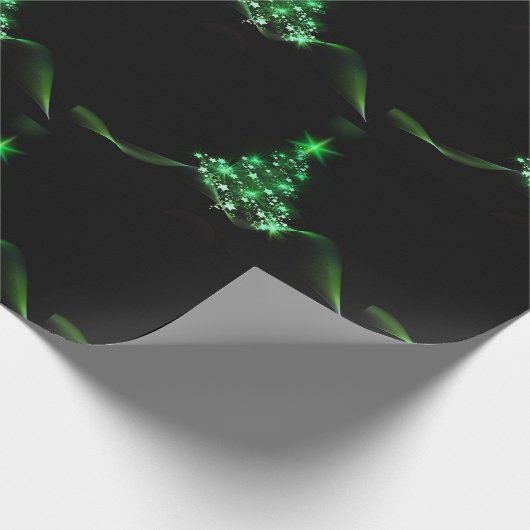 Weihnachtsbaumwrapping Paper Geschenkpapier (Ecke)
