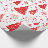 Weihnachtsbaumwrapping Paper Geschenkpapier (Ecke)
