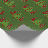 Weihnachtsbaumwrapping Paper Geschenkpapier (Ecke)