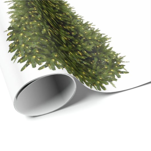 Weihnachtsbaumwrapping Paper Geschenkpapier (Rolleneckpunkt)