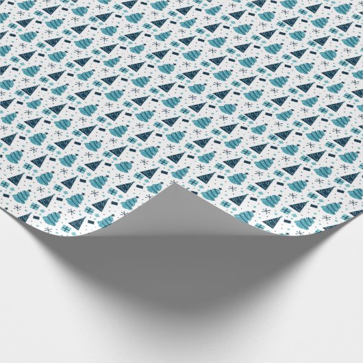 Weihnachtsbaumwrapping Paper Geschenkpapier (Ecke)