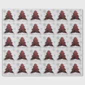 Weihnachtsbaumwrapping Paper Geschenkpapier (Flach)