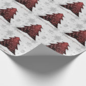 Weihnachtsbaumwrapping Paper Geschenkpapier (Ecke)