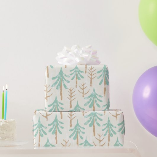 Weihnachtsbaumwrapping Paper Geschenkpapier (Partygeschenke)