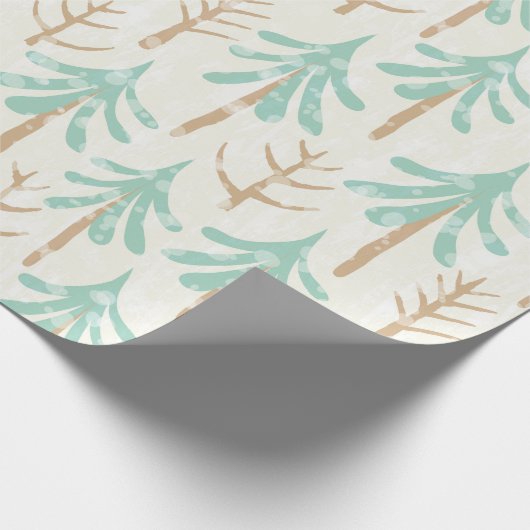 Weihnachtsbaumwrapping Paper Geschenkpapier (Ecke)