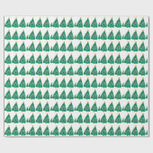 Weihnachtsbaumwrapping Paper Geschenkpapier (Flach)