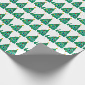 Weihnachtsbaumwrapping Paper Geschenkpapier (Ecke)
