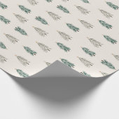 Weihnachtsbaumwrapping Paper Geschenkpapier (Ecke)