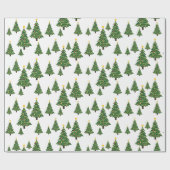 Weihnachtsbaumwrapping Paper Geschenkpapier (Flach)