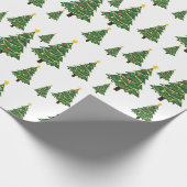 Weihnachtsbaumwrapping Paper Geschenkpapier (Ecke)
