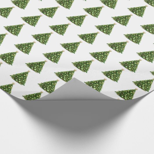 Weihnachtsbaumwrapping Paper Geschenkpapier (Ecke)