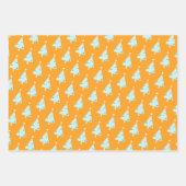Weihnachtsbaumwrapping Paper Pack Geschenkpapier Set (Vorderseite 3)
