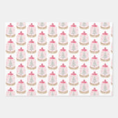 Weihnachtsbaumwrapping Paper Sheets Geschenkpapier Set (Vorderseite 2)