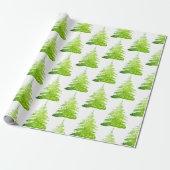 Weihnachtsbaumwrapping-Papier für grünen Glitzer Geschenkpapier (Ungerollt)