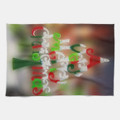 Weihnachtsbaumwünsche Küchentuch (Horizontal)