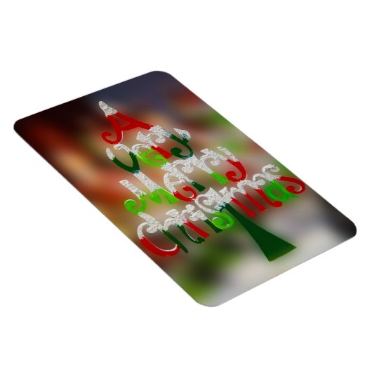 Weihnachtsbaumwünsche Magnet (Rechte Seite)